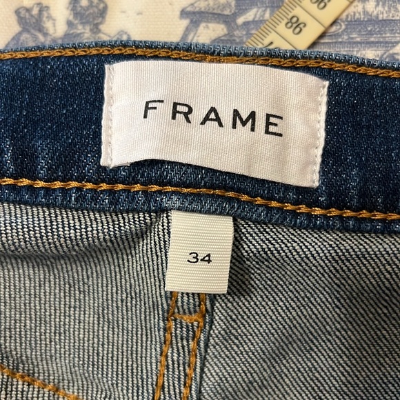 Frame L’Homme Slim Mens Jeans in Placid, Size 34 - Refurbished - Picture 12 of 14